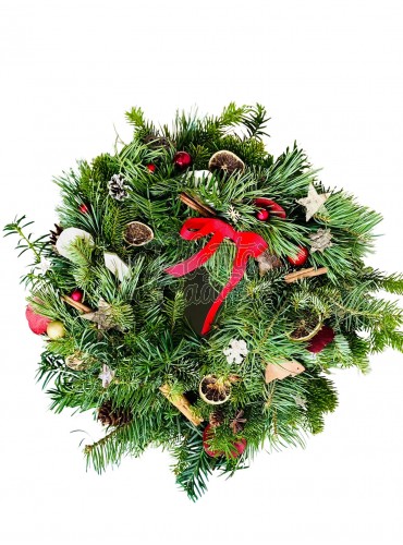 Coroniță de Crăciun 30-35 cm 