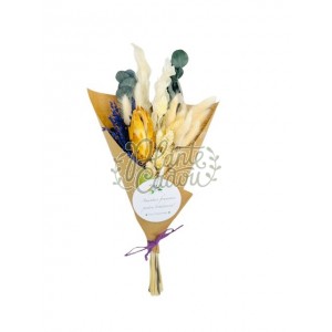 Buchet mic cu flori prezervate 1