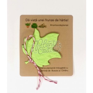 Martisor hartie plantabila